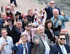 The Queensland Rogues ... the biggest cheer squad you are likely to find anywhere in the country

Photos: Graham Potter and (supplied by) Robert Heathcote