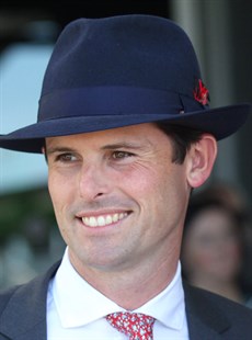 James Cummings ... I've got him saddling the winner of the Group 1 Kingsford Smith Cup - In Secret (see race 7)