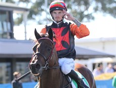 Boris Thornton brings Yishay back to scale  after he had landed his first career win at the Gold Coast 