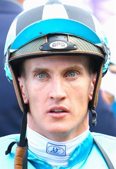 Chad Schofield ... he rides Hezashocka in the Group 2 Q22 (see race 9)