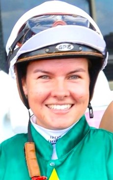 Cejay Graham ... she has got the Brisbane Apprentice Jockeys' Premiership well and truly locked up and she could add another win to her highly successful season aboard Luvarchie (see race 3)

Photos: Darren Winningham and Graham Potter