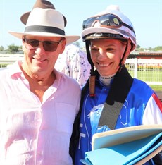 Glenn Thornton and Stephanie Thompson combined for a family victory at Lismore that was special in its own right

Photo: Darren Winningham