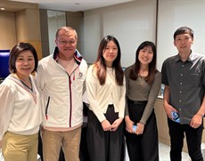 The fabulous Hong Kong Jockey Club's media team