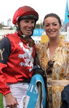Josh Parr and Annabel Archibald after Bosustow's win in the Group 3 Gold Coast Guineas

Photos: Darren Winningham