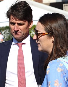 Rob and Annabel Archibald ... I've got their stable winning the Ipswich Cup (see race 7)