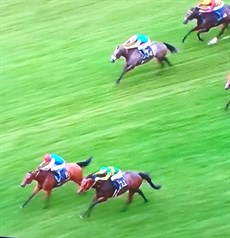 Lazzat wins the Queen Elizabeth 11 Jubilee Stakes at Royal Ascot